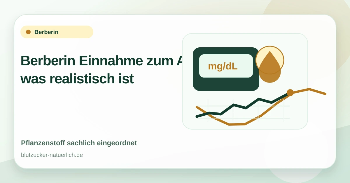 Berberin Einnahme zum Abnehmen: was realistisch ist