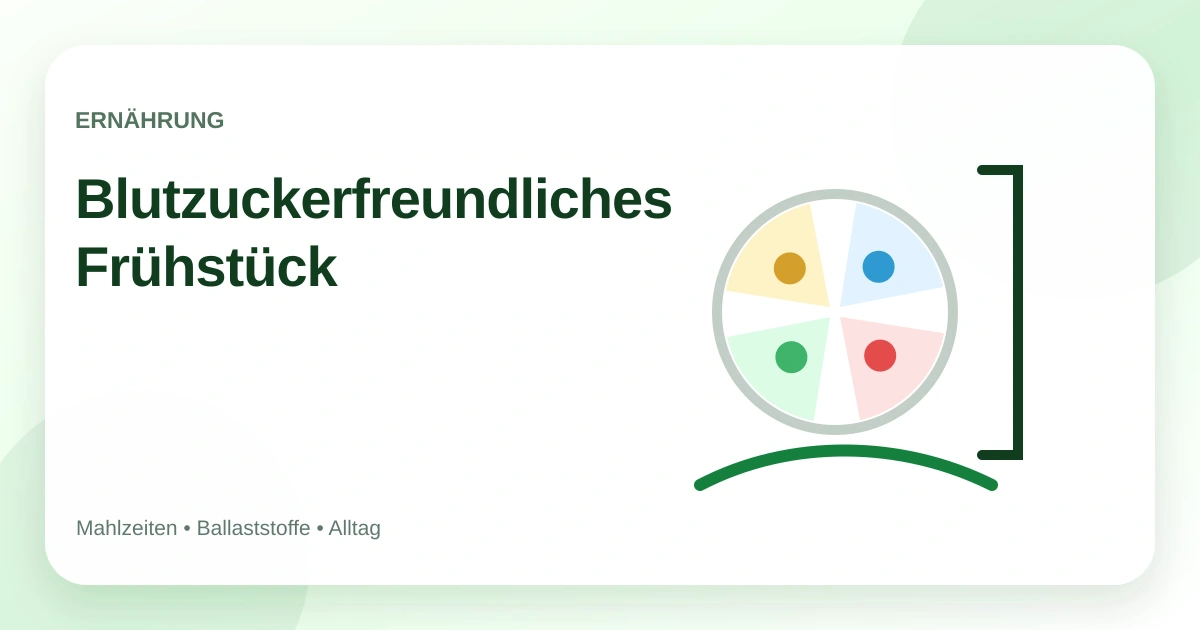 Blutzuckerfreundliches Frühstück: Ideen für einen stabileren Start