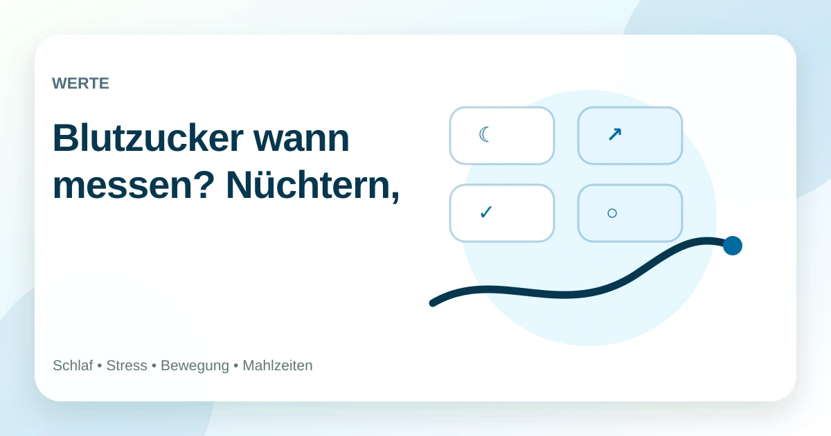 Blutzucker wann messen? Nüchtern, nach dem Essen und im Alltag