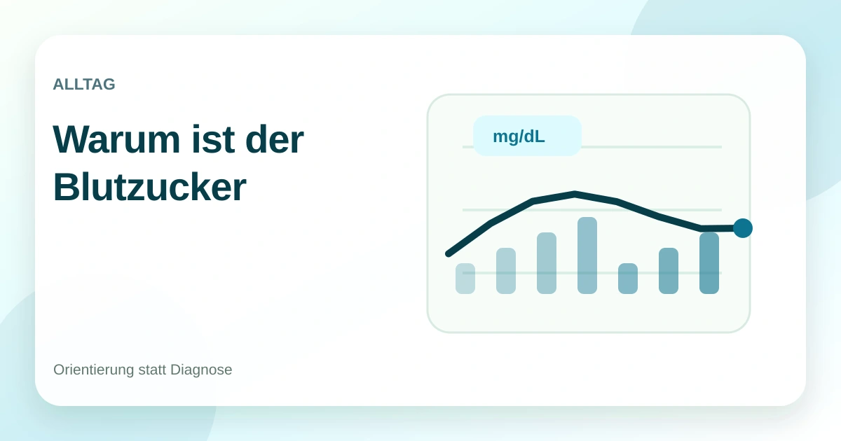 Warum ist der Blutzucker morgens hoch? Dawn-Phänomen einfach erklärt